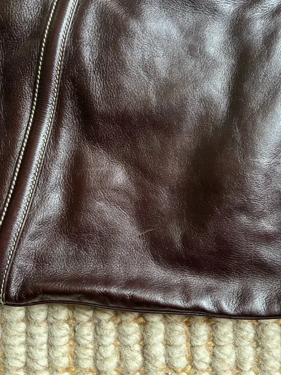 Gucci Brown Leather Medium Britt Shoulder Hobo Bag with Red & Green Web - Picture 3 of 10